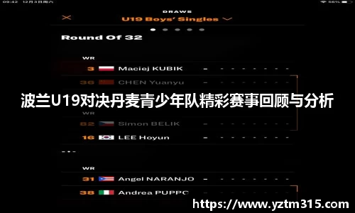 波兰U19对决丹麦青少年队精彩赛事回顾与分析